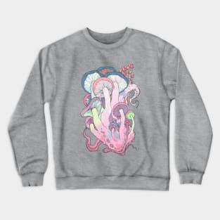 cephalopoda amanita Crewneck Sweatshirt